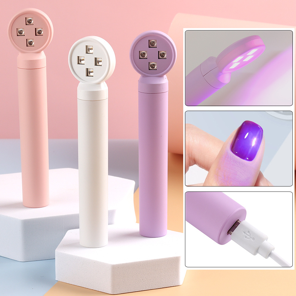 2023 New Manicure Baking Lamp Tool Portable Mini Dormitory 12W Handheld Manicure Baking Lamp Manufacturer wholesale