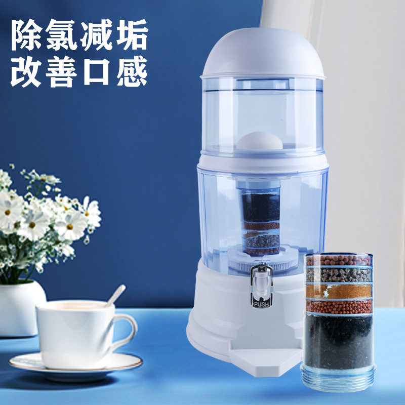 Factory Direct Sales Water Pitcher Kitchen Household 14l-32 Water Purifier Activated Carbon Water Filter Pitcher Water Filter One Piece Dropshipping