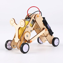 diy科技小制作手工拼装模型电动伸缩爬虫儿童科学实验材料包