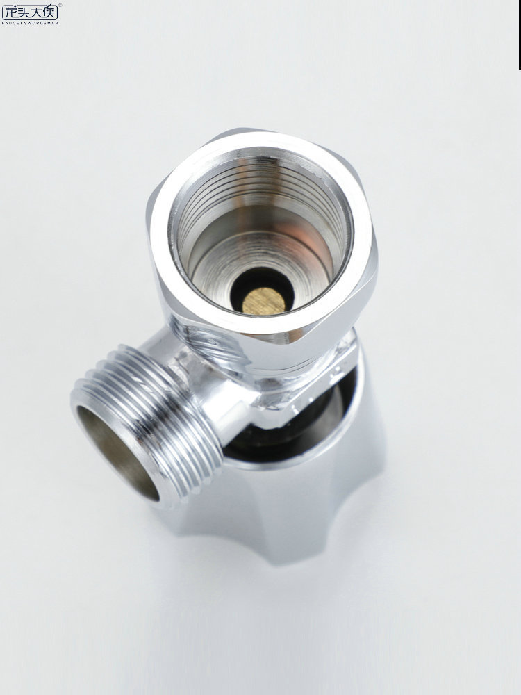 铜体内螺纹 内丝三角阀 直通阀冷热通用 15 内外丝角阀 开关阀门