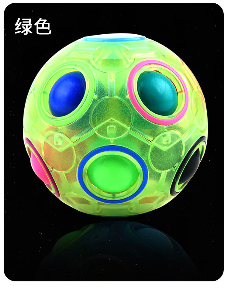 夜光彩虹球磁力手环,磁力环,磁力戒指,减压玩具,解压