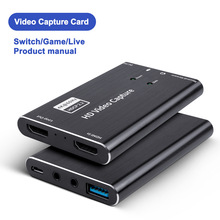 hdmi采集卡 4K视频直播usb3.0数据相机ps4游戏机顶盒录制电脑环出