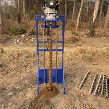 地质勘探取土钻孔机分节可延长打洞机挖15米深钻机地基加固打坑机