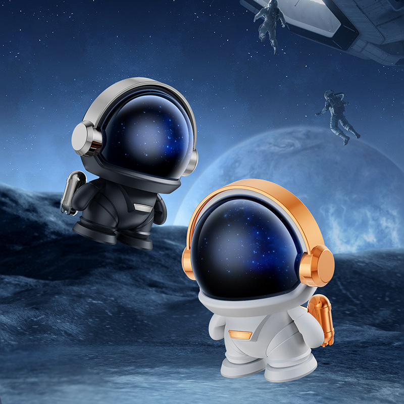 Spaceman Astronaut Wireless Bluetooth Speaker TWS Couplet Cute Cool Boys and Girls Outdoor Subwoofer Gift