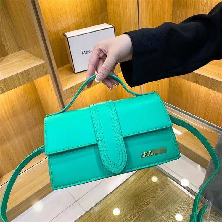 Foreign Trade Trendy Women's Bags Shoulder Messenger Bag Special-Interest Design Fashion All-Match Solid Color Portable Underarm Bag in Stock Wholesale