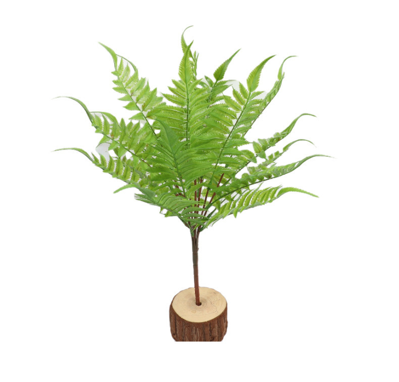 仿真蕨类绿植软胶铁线波斯草珊瑚叶家居植物墙装饰假花手感批发 图片