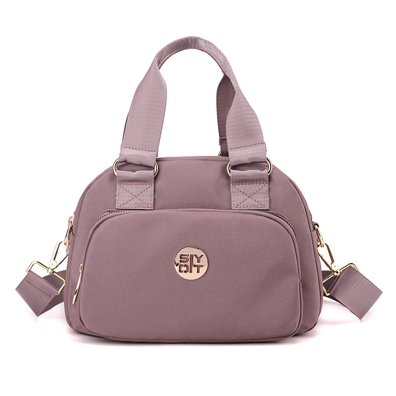 Shoulder Bag 2024 New Portable Women's Bag Lightweight Nylon Cloth Bag Urban Simple Messenger Bag