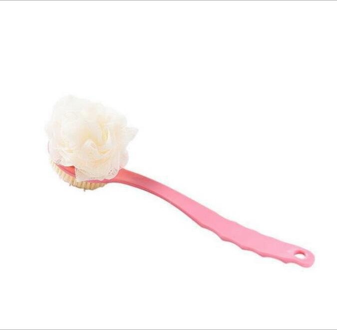 Sponge Bath Brush Bath Brush Long Handle Bath Brush Soft Brush Back Wash Back Rub Back Bath Gadget Back Rub