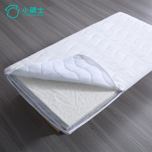 小硕士婴儿折叠床垫天然椰棕宝宝床垫棕榈硬垫可拆洗儿童床垫