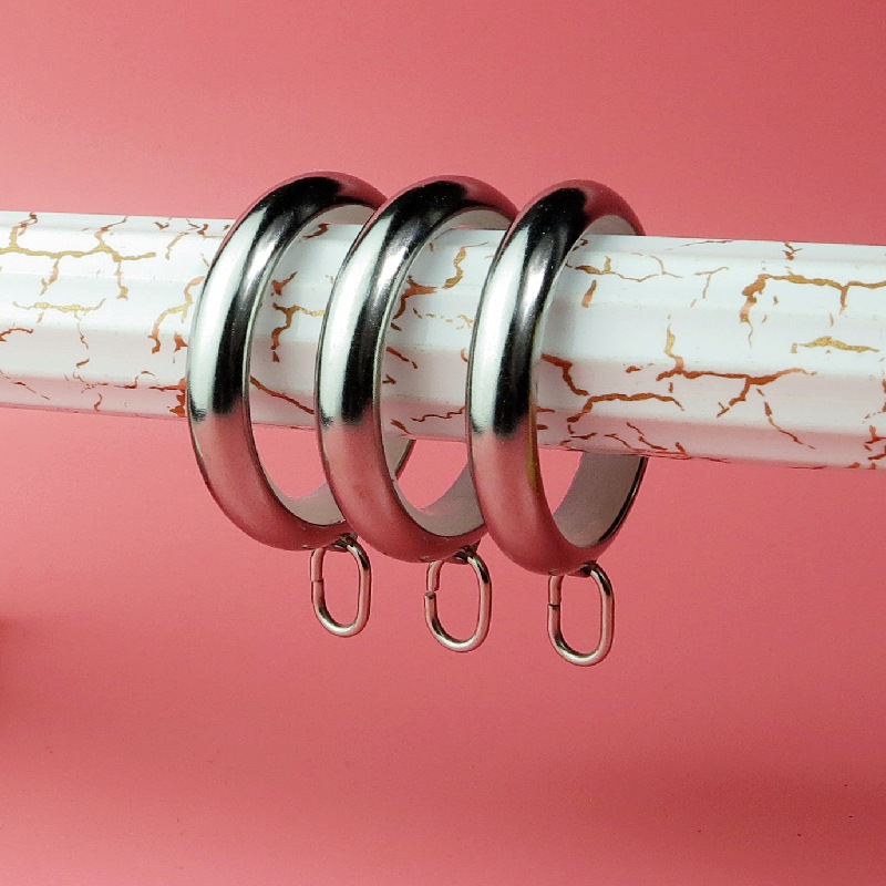 不锈钢窗帘环罗马环挂环挂圈拉环 精品窗帘吊环罗马圈出口配件环