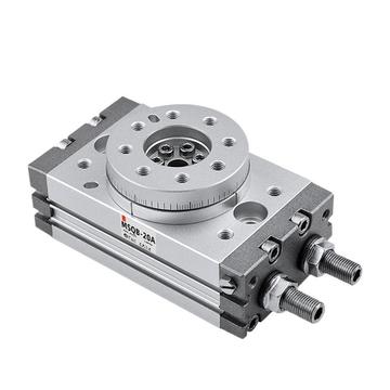 90度180度气动msqa摆动旋转气缸msqb-10/20/30/50/70/100/200