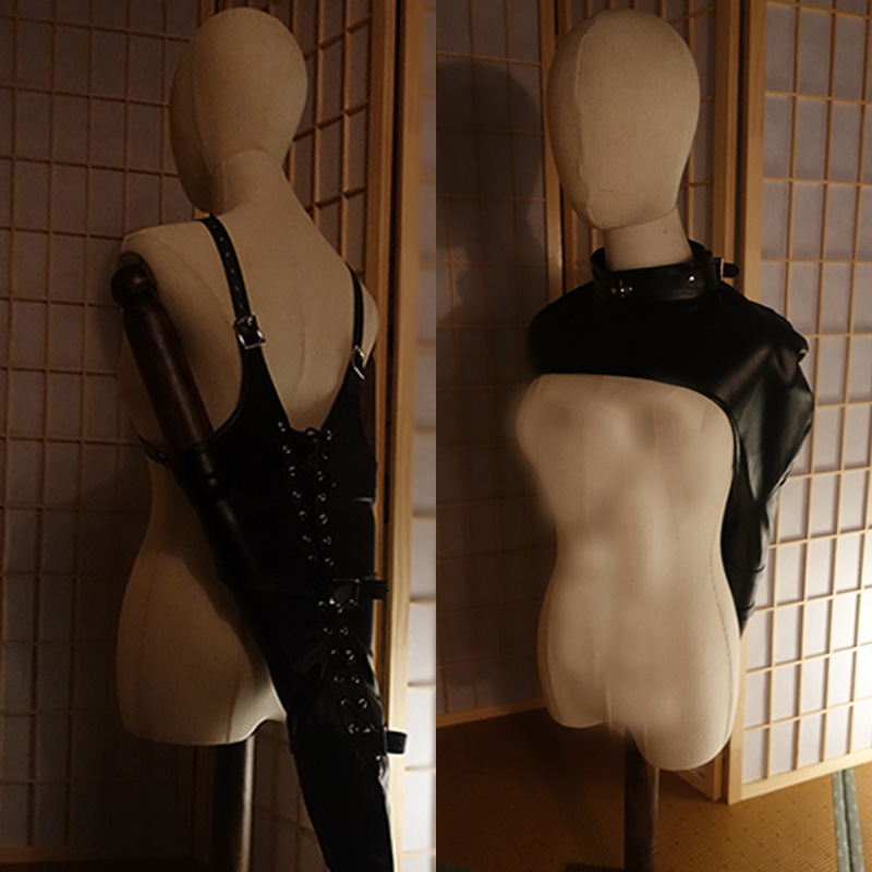 单手套拘束捆绑反手反背束缚调教拘束衣束缚衣 情趣 约束衣捆绑sm