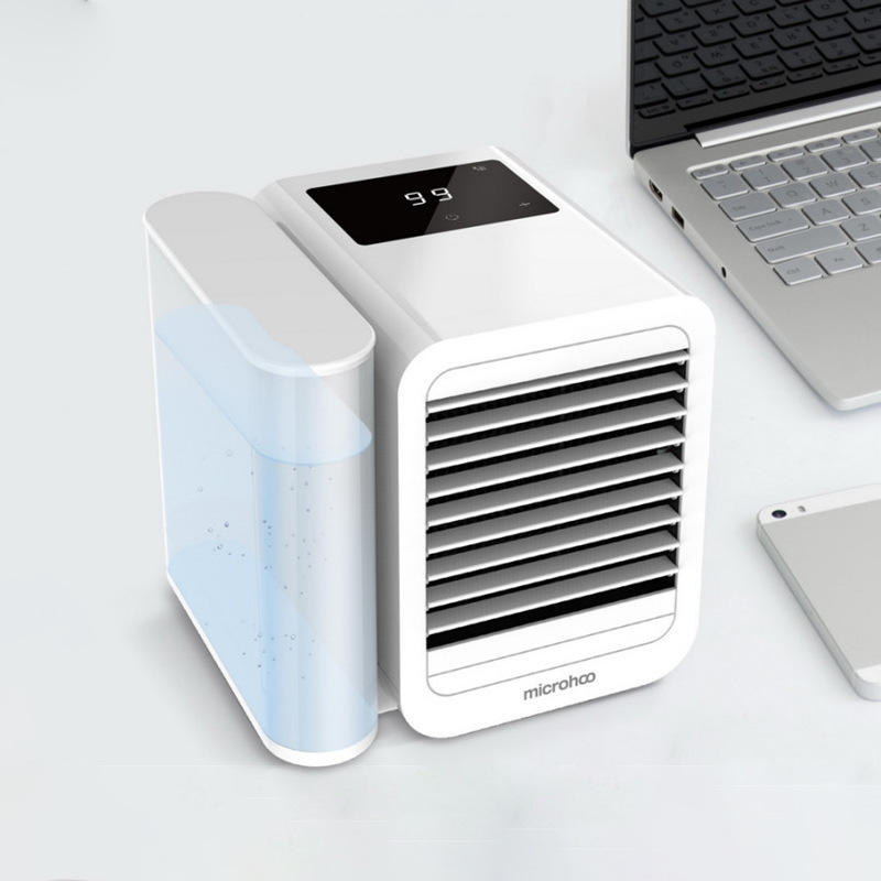 家用小型冷风机 桌面usb便携式冷气扇新款个人水冷风扇迷你空调扇