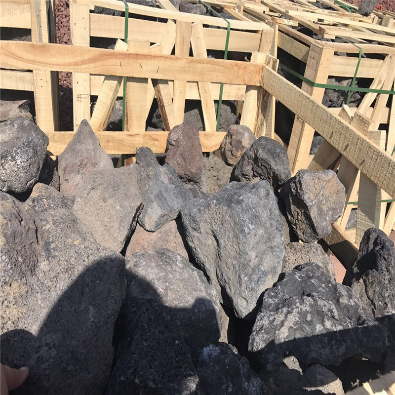 现货供应火山岩颗粒 火山岩块 浮石 火山岩板材