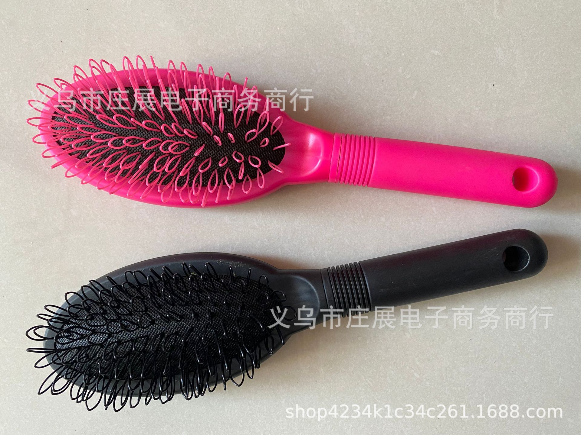 美发梳专用 塑料loop brush  假发专用梳 美发工具按摩梳接发梳子