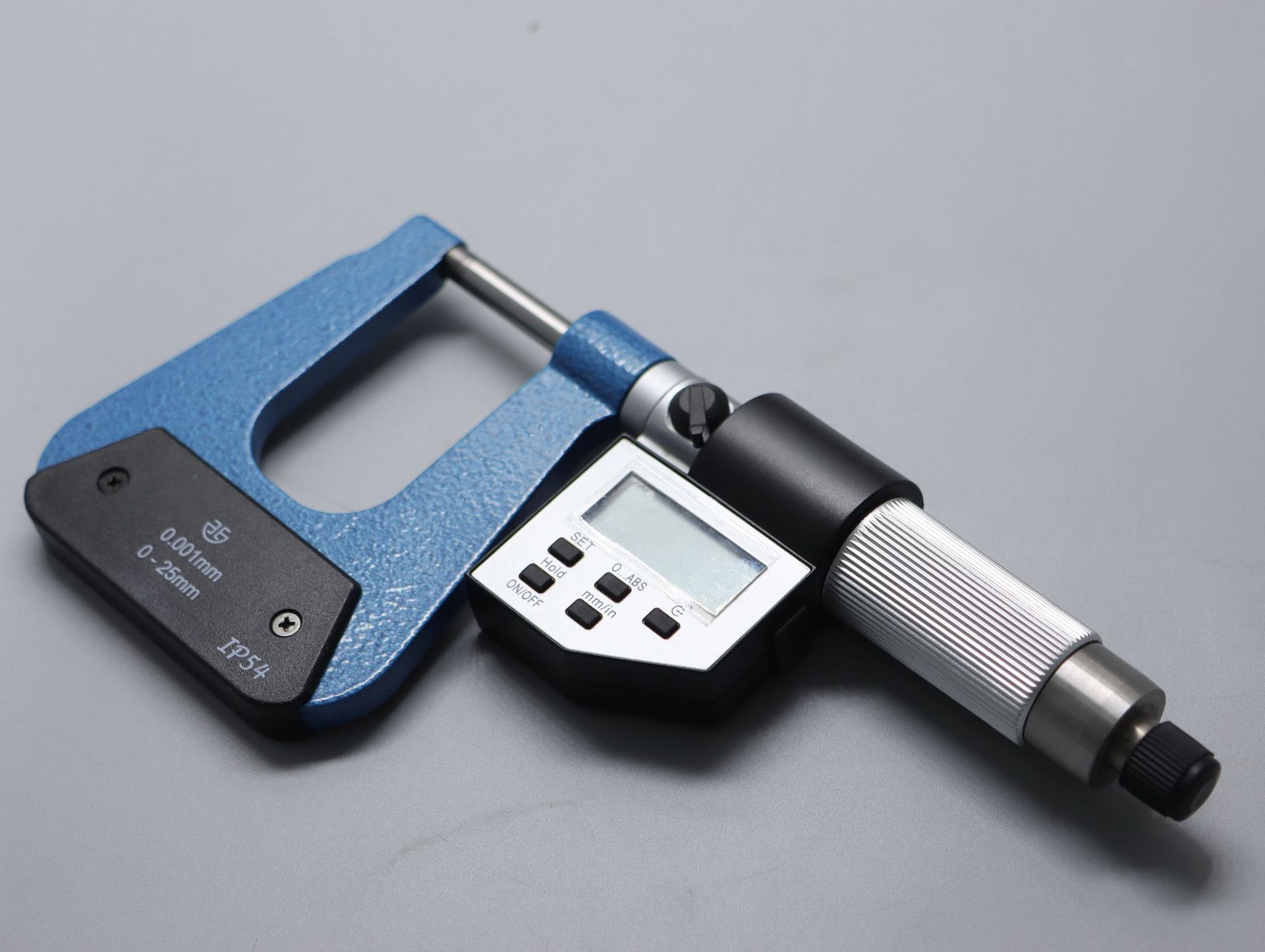 青海青量数显电子深弓架千分尺/机械弓深50-100测板厚0-25mm0.001