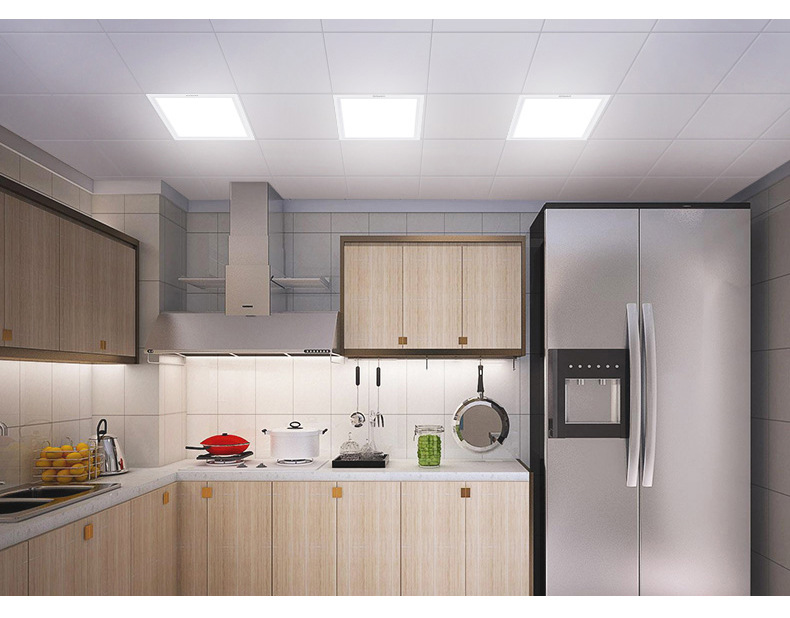 集成吊顶灯led平板灯厨房卫生间灯铝扣板嵌入式面板灯30*30*60*60