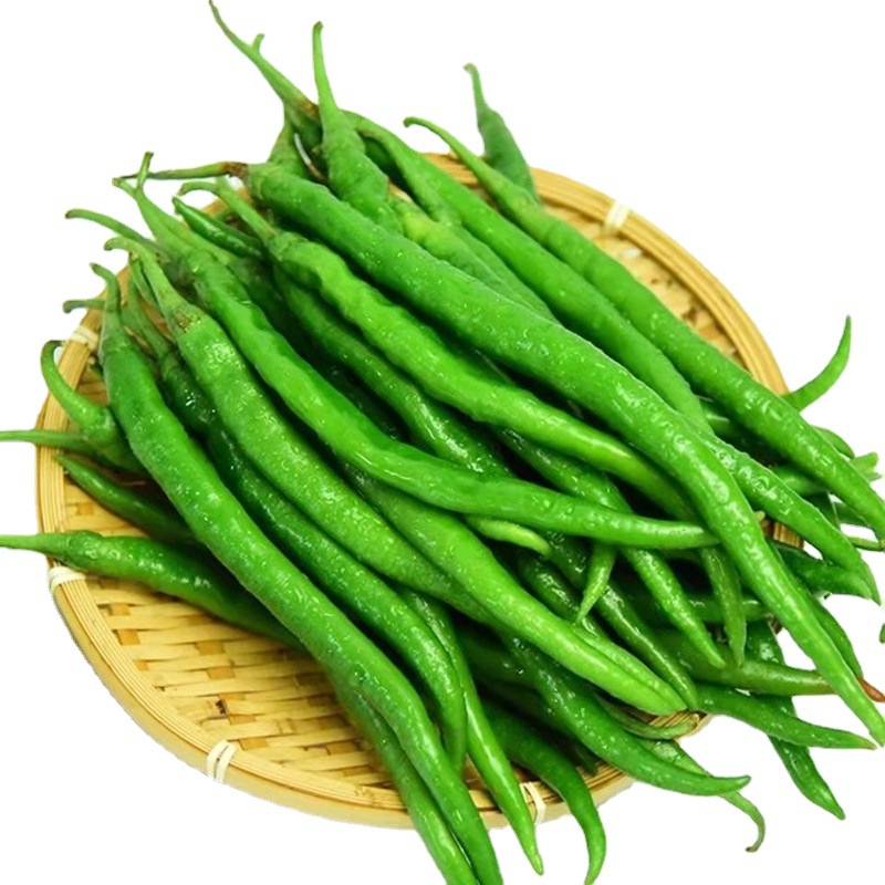 10斤整箱新鲜青辣椒贵州二荆条青椒微辣中辣线椒长青尖椒辣椒蔬菜