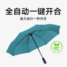 批发喵满分三折伞折叠晴雨伞自动开合雨伞抗风挡雨防晒 1件装i