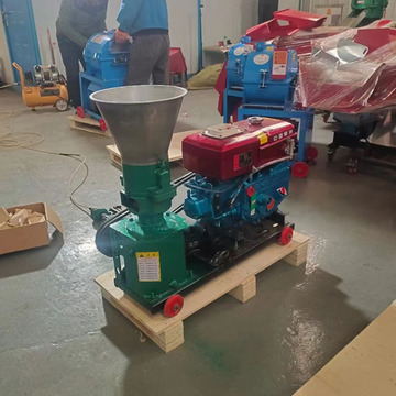 豆杆玉米饲料制粒机 平模鸡鸭鹅颗粒饲料机 鱼塘用颗粒挤压机