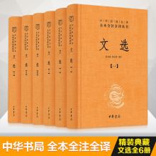 文选(6册) 历史古籍 中华书局