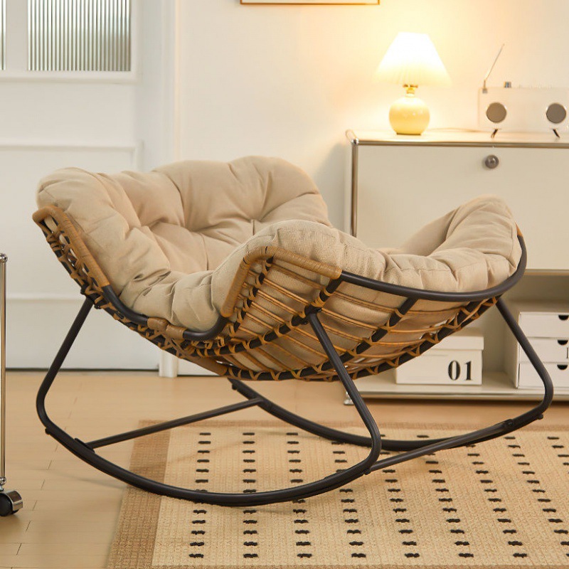 摇摇椅躺椅成人阳台休闲椅子家用大人可睡觉逍遥椅网红企鹅摇摇椅