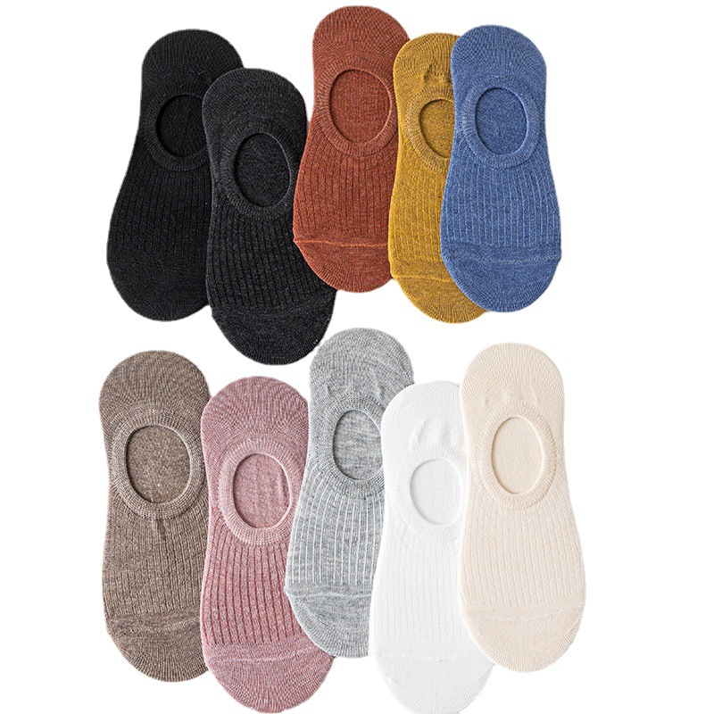 Socks Ankle Socks Women's Summer Women's Invisible Socks Spring and Summer Mesh Tight Shallow Mouth Kanekalon Socks Stall Wholesale