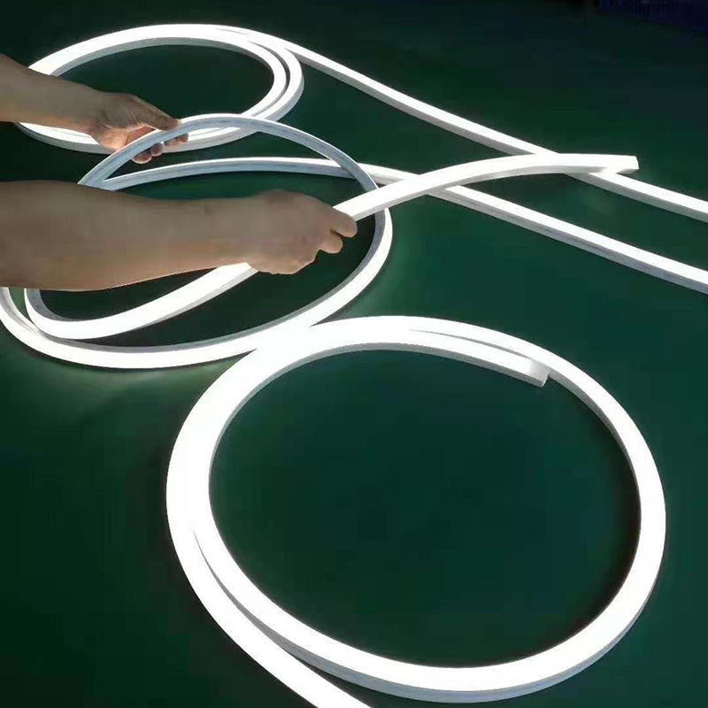 led条灯 led柔性硅胶管线条灯嵌入式可弯曲12v24v灯带霓虹灯供应