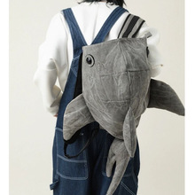 中号潮流动物园鲸鲨鱼双肩包鲸鱼pop小众款潮牌男女书包背包双肩