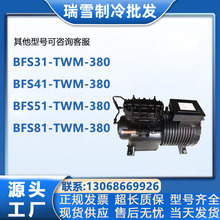 BFS31-TWM-380 BFS51-TWM-380 BFS81 BFS101 谷轮半封闭压缩机