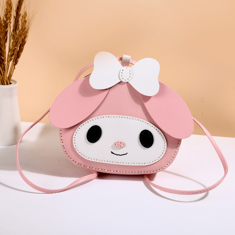 手织包包兔子双肩手工编织包包自制作diy材料包卡通可爱斜跨包女