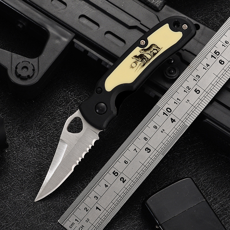 迷你户外随身礼品刀水果小刀创意户外多功能折叠刀口袋礼品小刀具