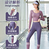 new pattern Mosaic Long sleeve suit Paige Hip Yoga Pants High elastic Tight fitting The abdomen Quick drying Bodybuilding suit
