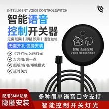 智能语音控制器led灯橱柜灯衣柜灯通用12V/24V智能感应开关