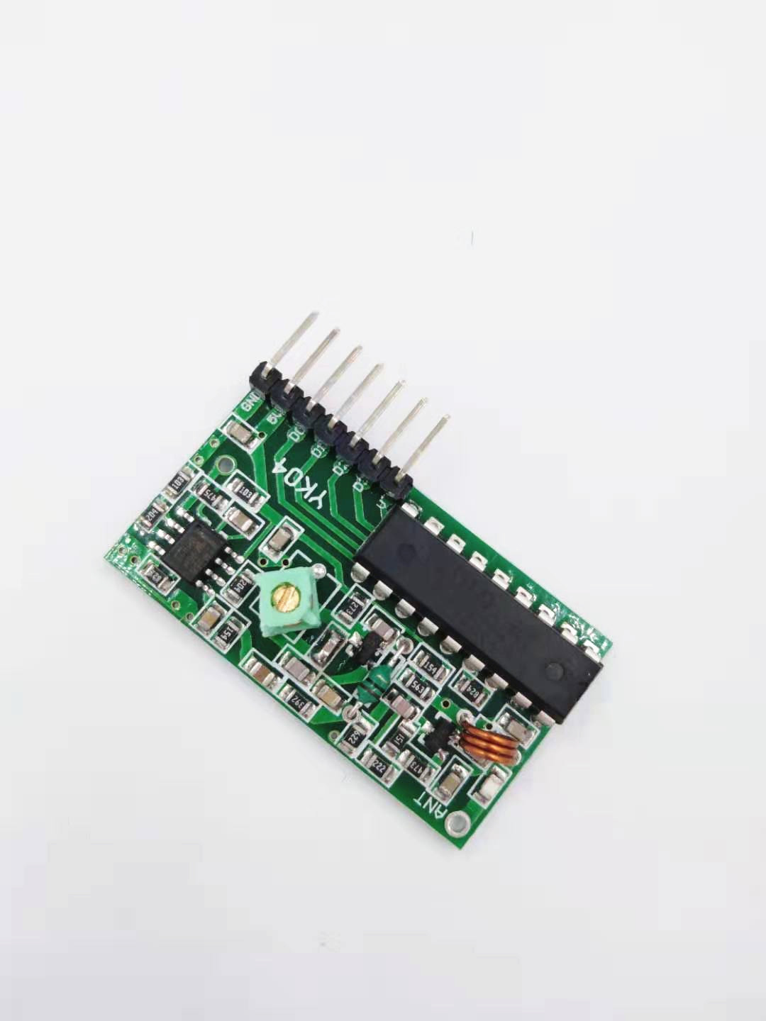 供应 固定码无线接收模块 pt2272解码接收板 遥控开关无线接收模