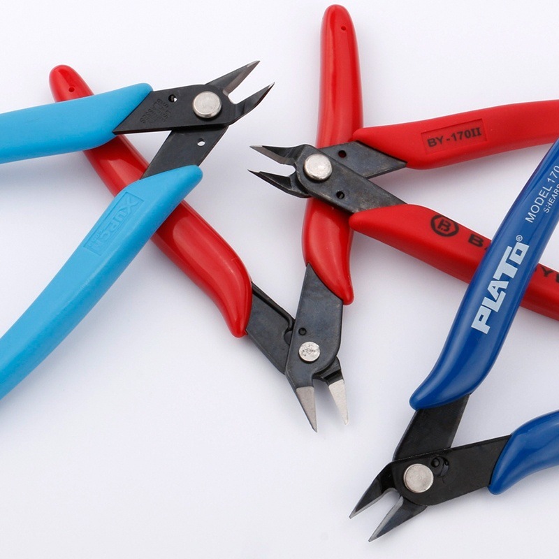 日本水口钳子6寸偏口钳高达电子模型剪5寸剪钳德国原装进口斜口钳