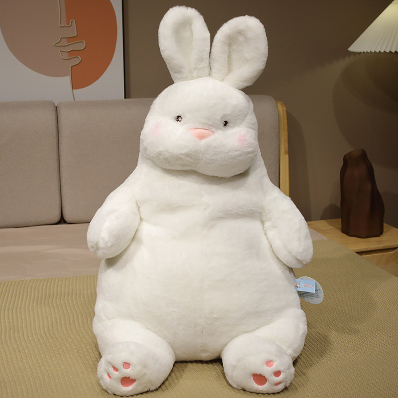 Saite Dudu Lazy Series Rabbit Doll Plush Toy Super Soft Throw Pillow Large Doll Birthday Gift for Girls