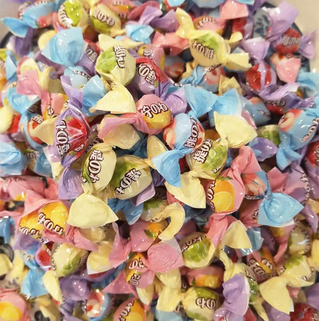 千纸鹤糖果 混合水果糖 水果味硬糖 散称10斤