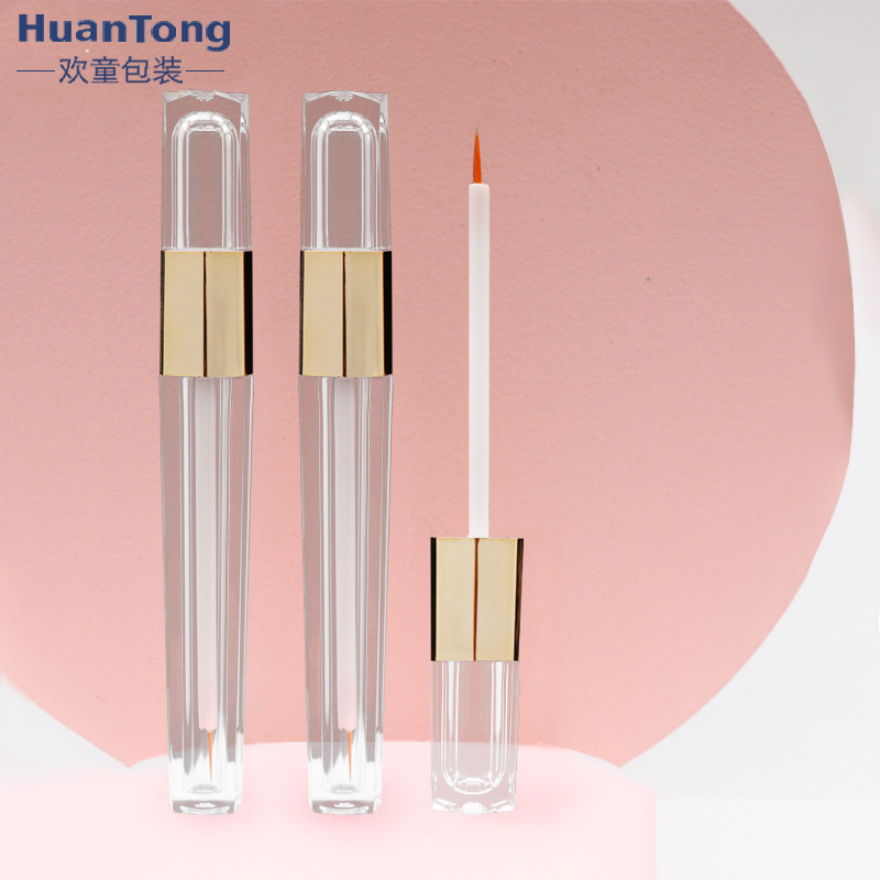 创新diy眼线液瓶八角睫毛增长液瓶注塑3ml睫毛生长液包材