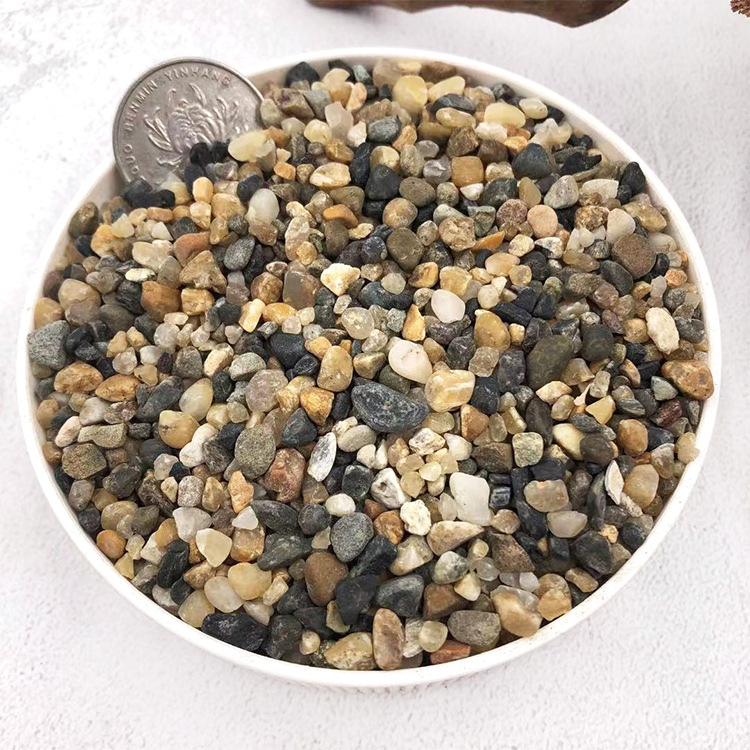 天然底砂鱼缸底沙造景装饰石子原生草缸底沙石头乌龟沙水草化妆砂