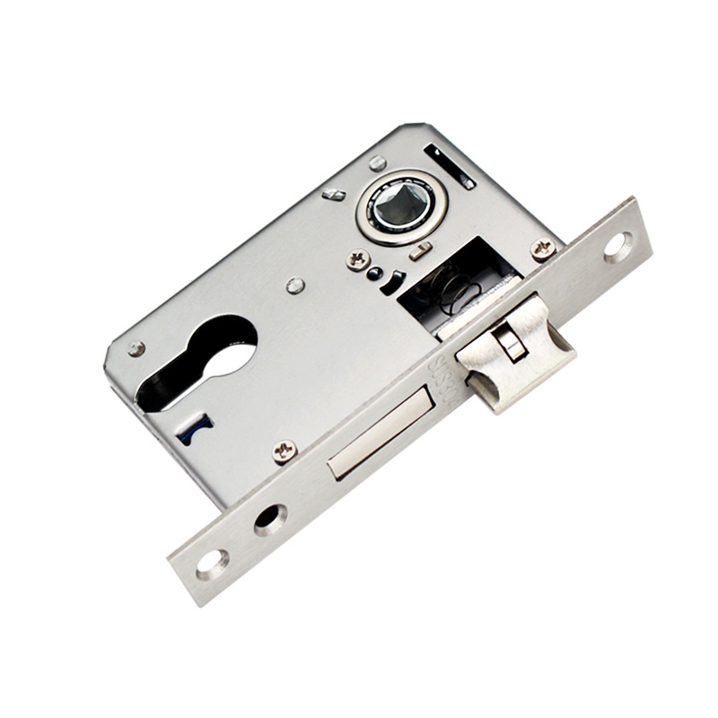 供应小50锁体 全不锈钢室内门锁体 三叉锁舌 厂家直销 一件代发