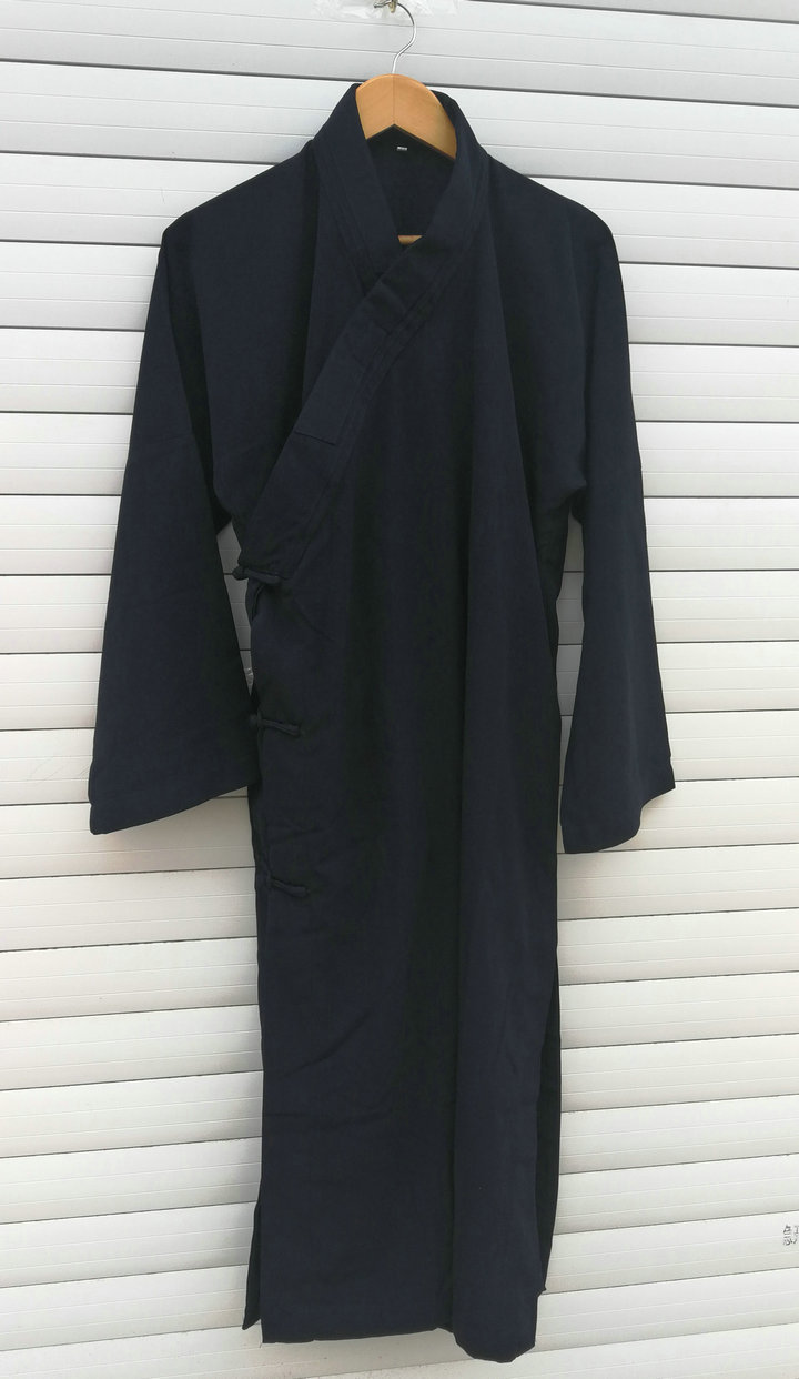 道家用品道装道士服装斜襟长褂长袍道袍道服道士服练功服夏季包邮