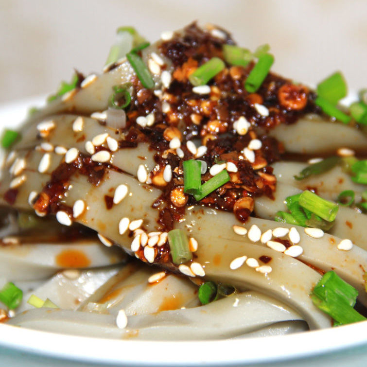 胡豆凉粉 送7种调料 贵州豌豆凉粉 遵义胡豆凉粉 米凉粉凉菜500克