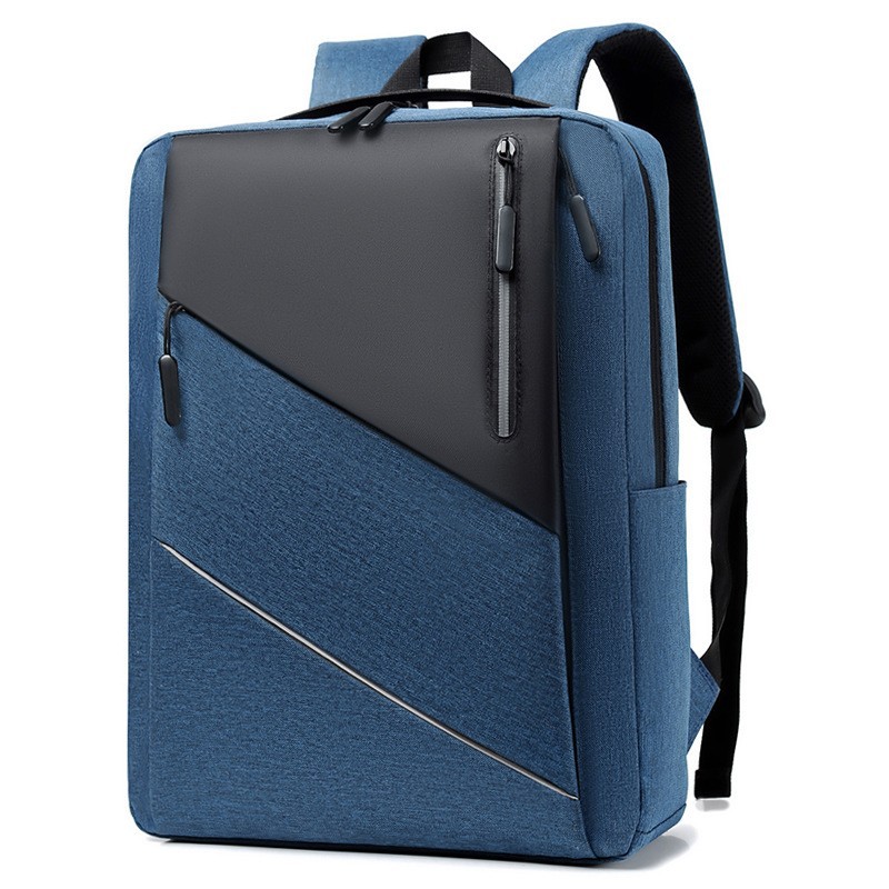 Cross-border business backpack Men's waterproof backpack Men's leisure schoolbag Multi-function computer bag printed logo599 details Picture