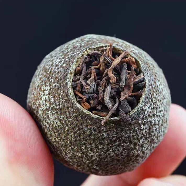 新会小青柑批发 500克老陈皮普洱茶柑普茶大红柑茶叶礼品桔普茶