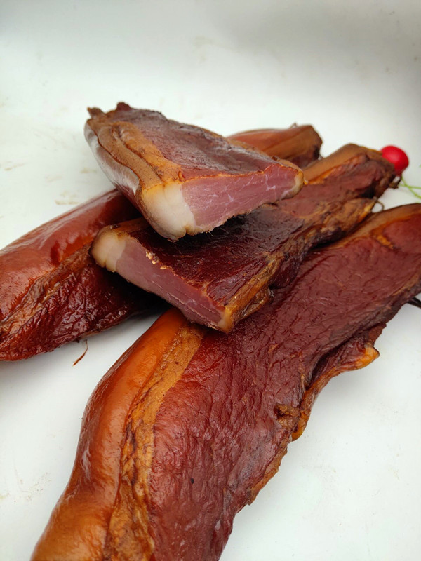 湖南后腿腊肉2500g后腿条肉二刀肉 烟熏肉蒸菜炒食材腊味包邮四川