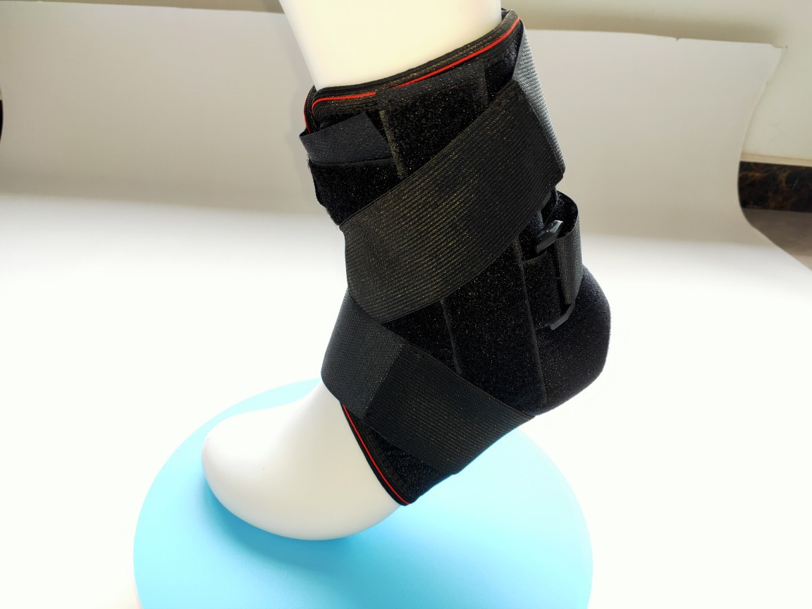 踝部固定带八字绑带护踝钢板踝关节固定带脚踝护具缠绕足踝支具