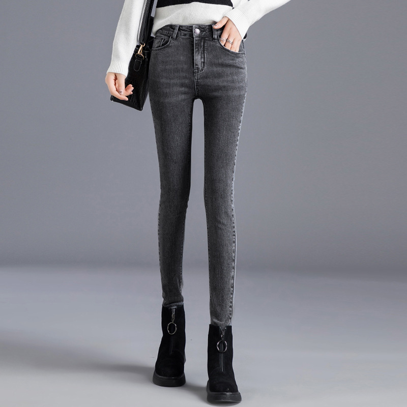 High Waist Jeans Women's Slim Pants 2023 Spring and Autumn New Slimming Women's Trousers Skinny Pants