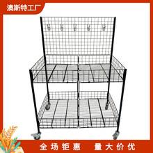 网红摆摊地摊小推车花车货架折叠地推位售甩户外商场堆处理展示.