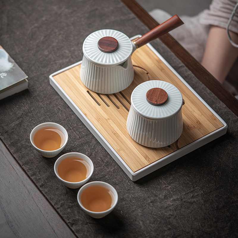 0成交352件相似2020新款汉白羊脂玉功夫茶具套装手工描金贴花翡翠绿